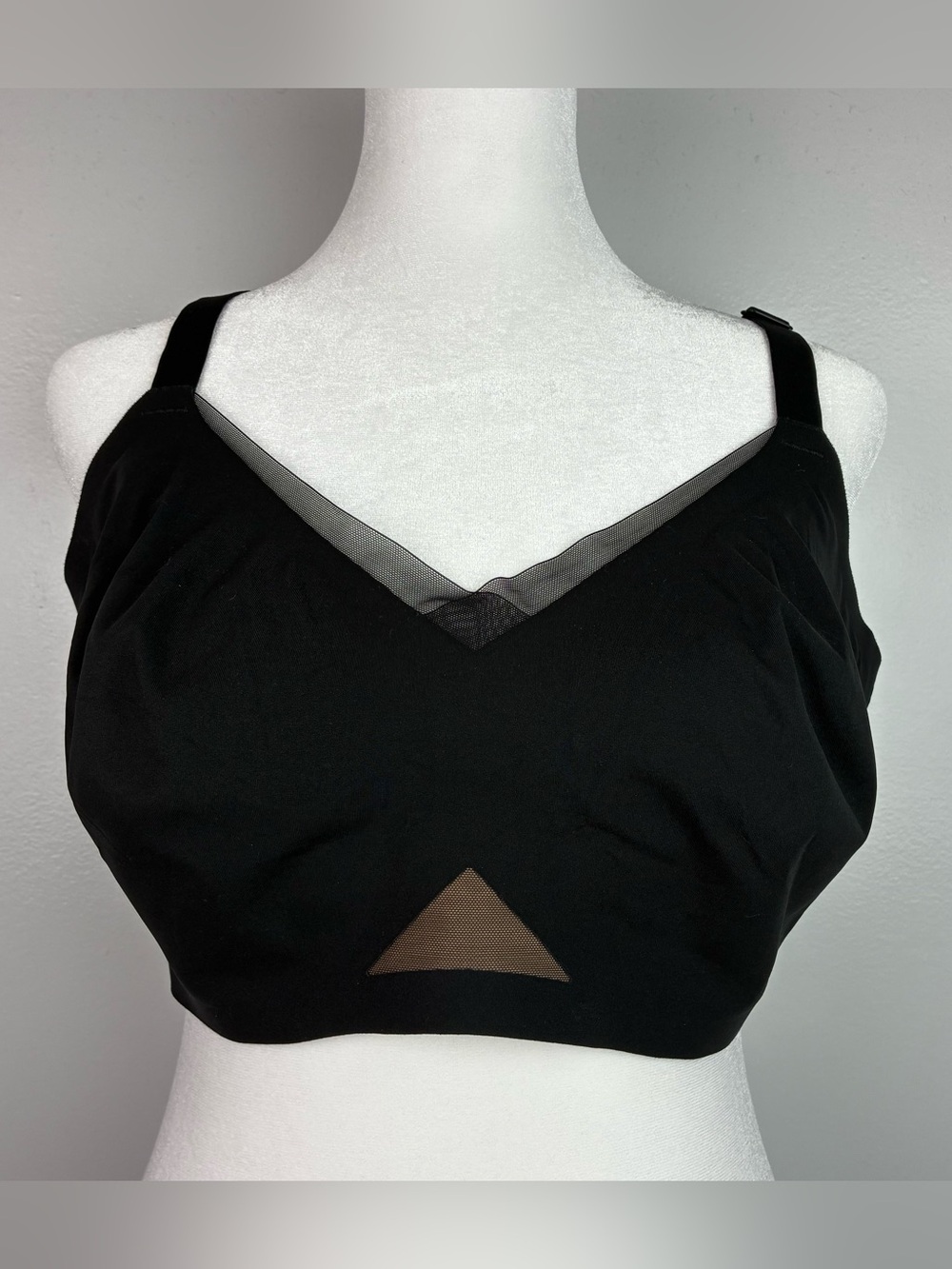 Honeylove Black Crossover Wireless Bra
